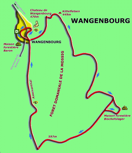 randonnee pedestre wangenbourg