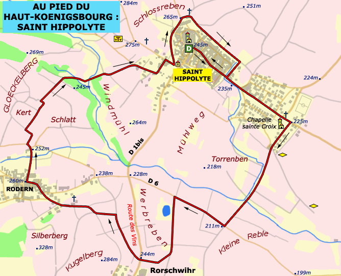 randonnee pedestre haut koenigsbourg